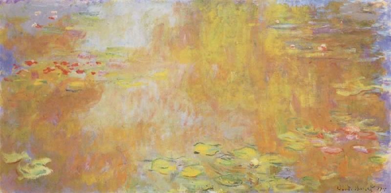 Claude Monet The Water-Lily Pond Sweden oil painting art